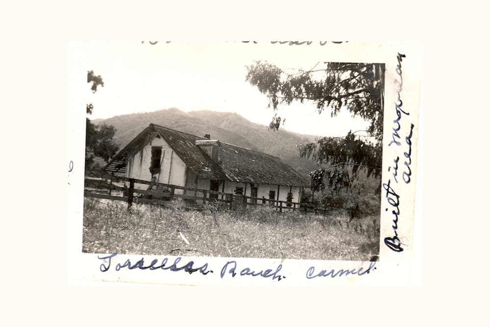 The Boronda dairy adobe before restoration